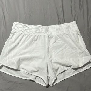 White shorts